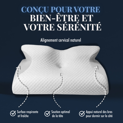 Oreiller Ergonomique Cervical Zenodream